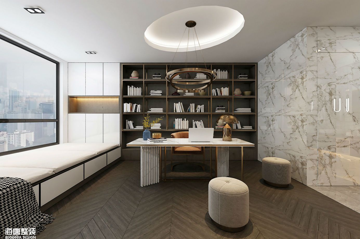 心安之处是故乡-一品人家-四室两厅-240m²-现代风格 